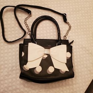 NWOT 🥰 Betsey Johnson DOT & BOW Crossbody